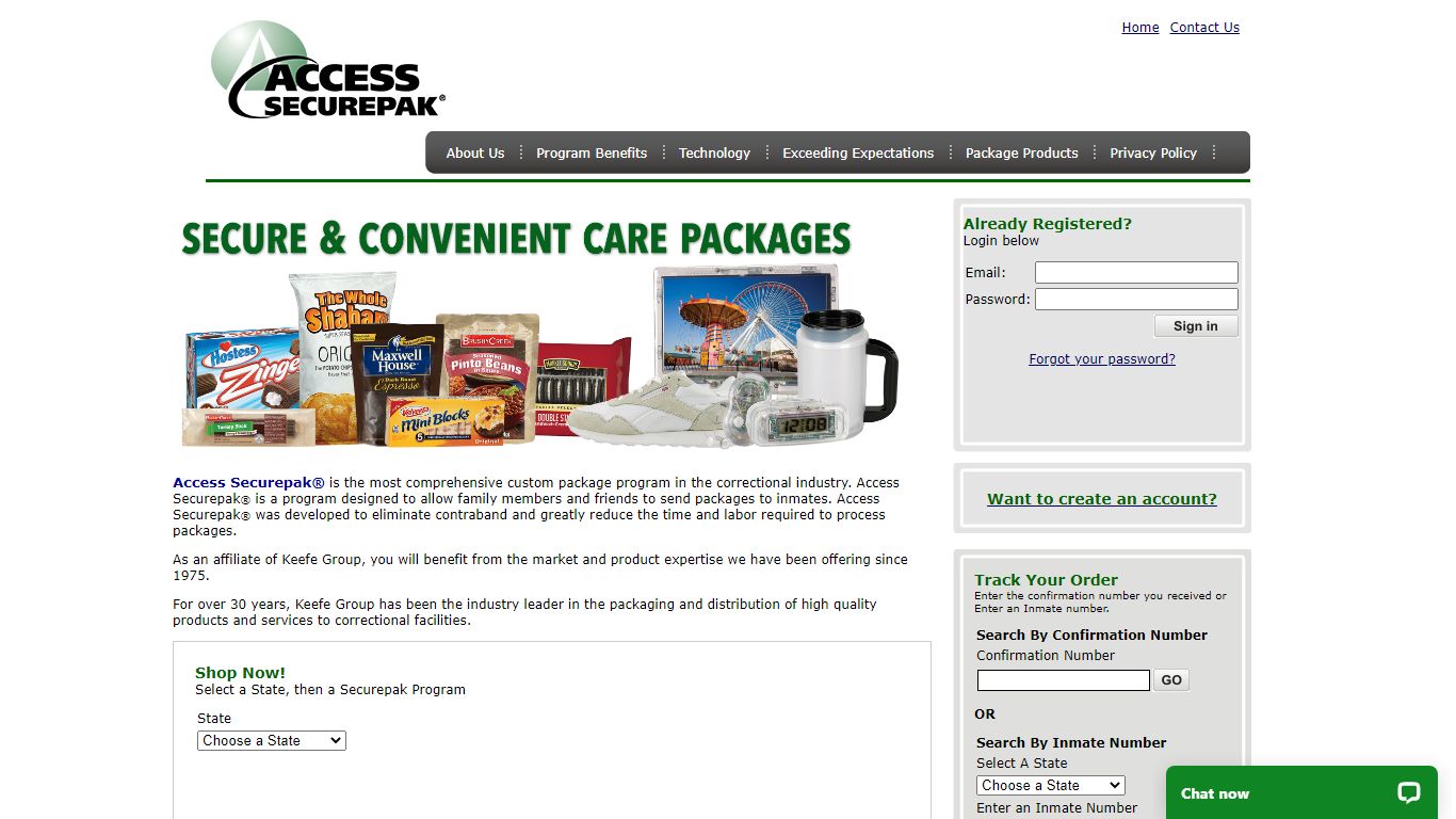 Douglas County Jail Package Program - CO - Access Securepak